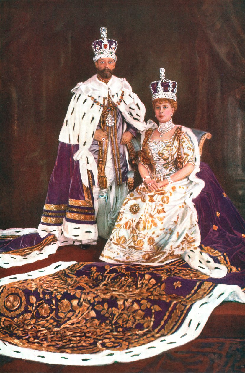 King George V a Queen Mary, 1911 od William and Daniel Downey