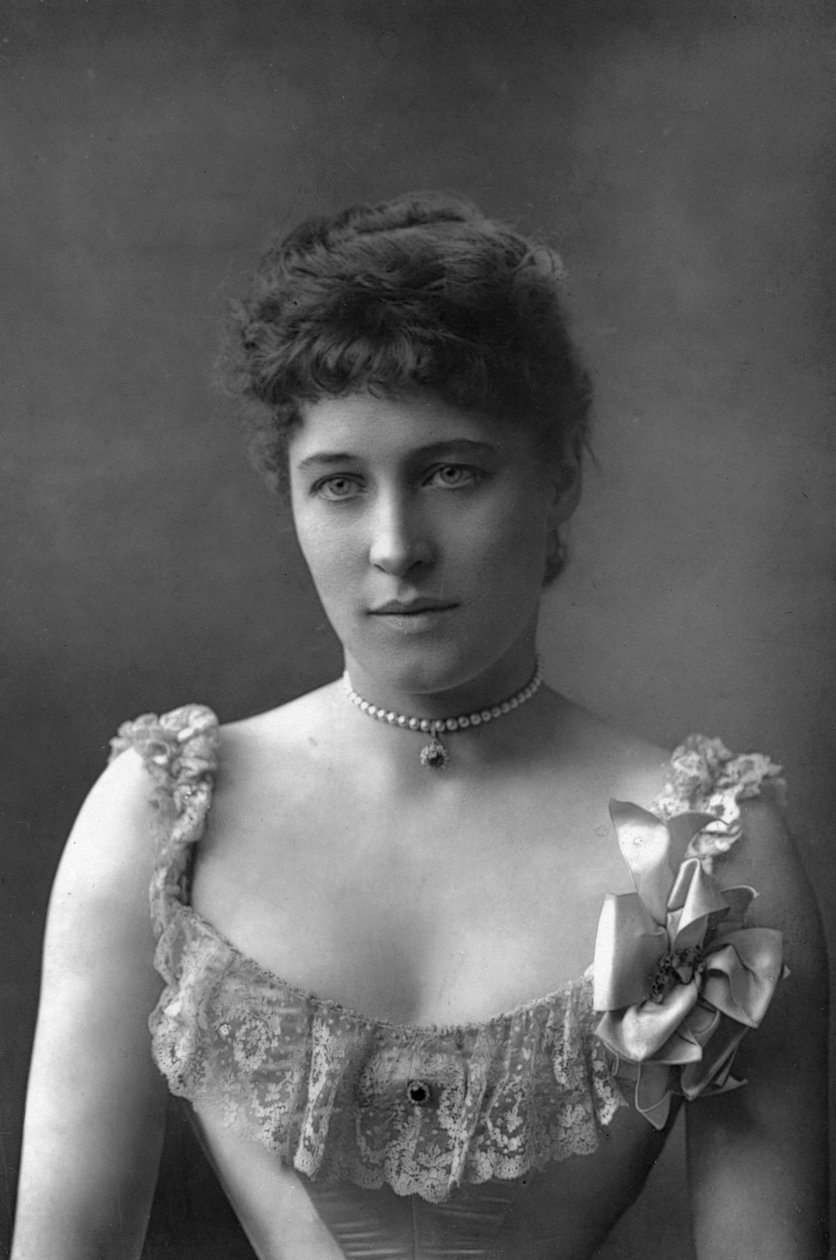 Paní Lillie Langtry , britská herečka, 1890 od William and Daniel Downey