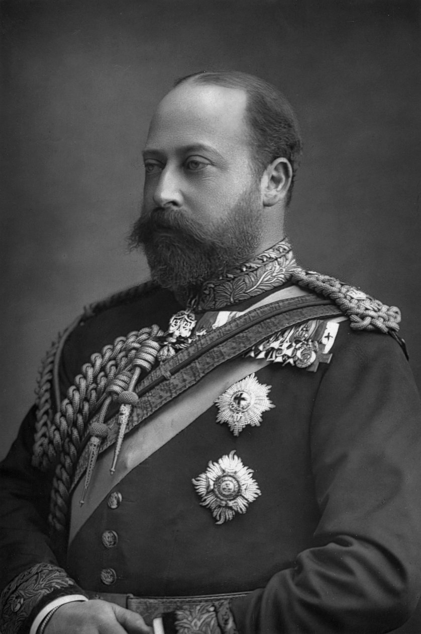 Princ Edward z Walesu, budoucí král Velké Británie Edward VII. 1841-1910, 1890. od William and Daniel Downey