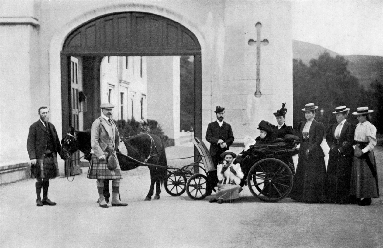 Návštěva carů v Balmoral, 1896. od William and Daniel Downey