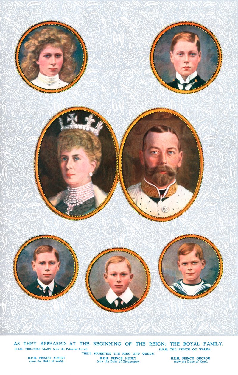 Královská rodina, c1935 od William and Daniel Downey