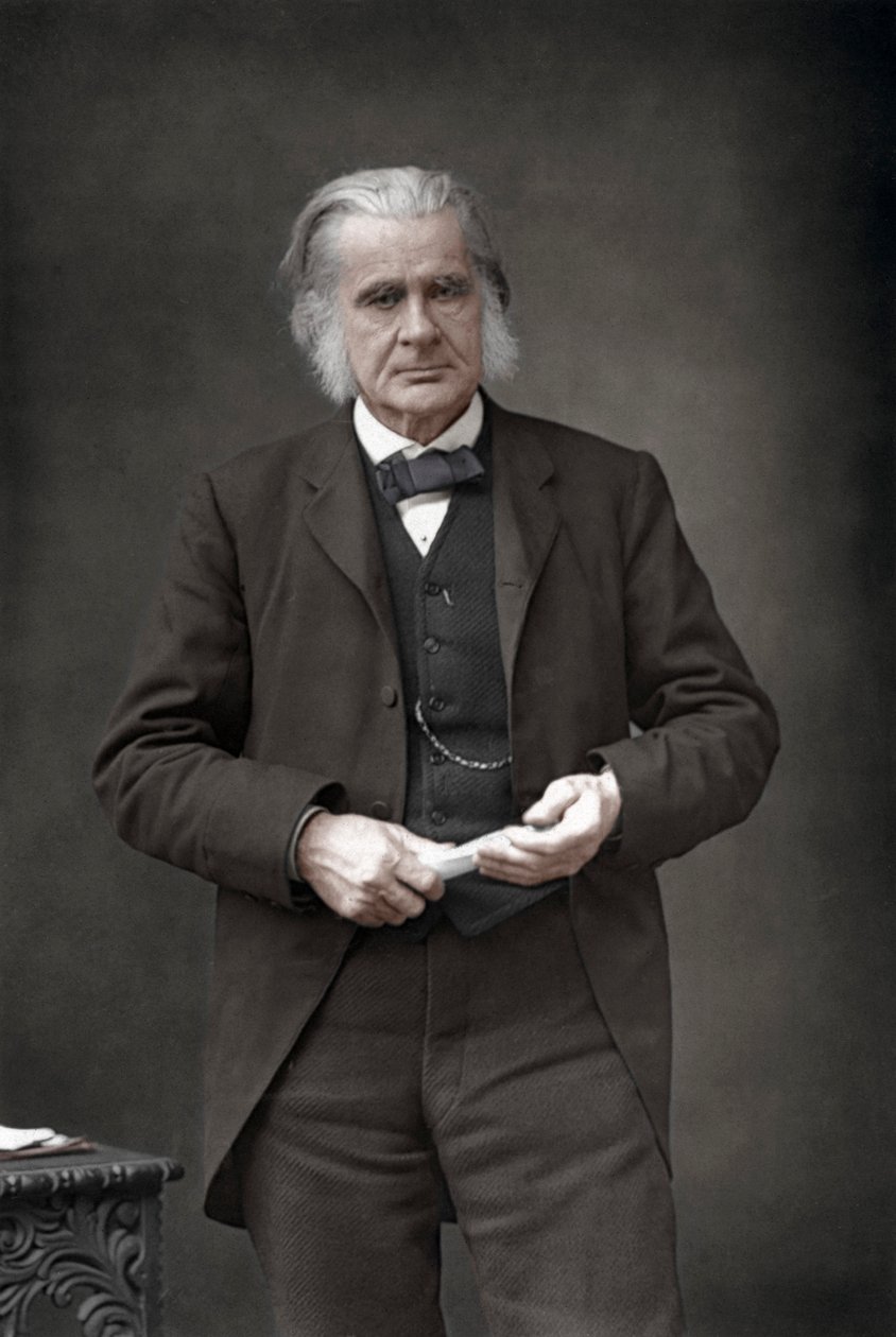 Thomas Henry Huxley 1825-1895, anglický biolog, 1890. od William and Daniel Downey