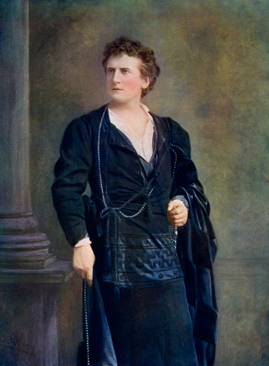 Wilson Barrett 1846-1904, anglický herec, divadelní manažer a dramatik, 1899-1900. od William and Daniel Downey