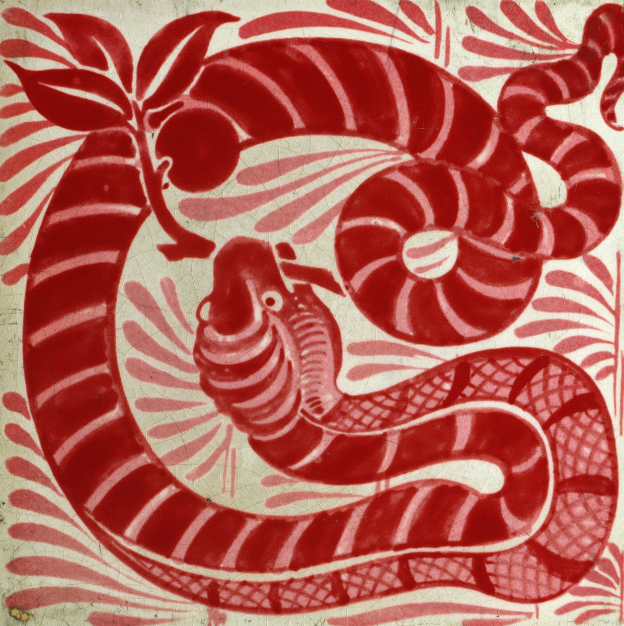 Cobra (keramika) od William de Morgan