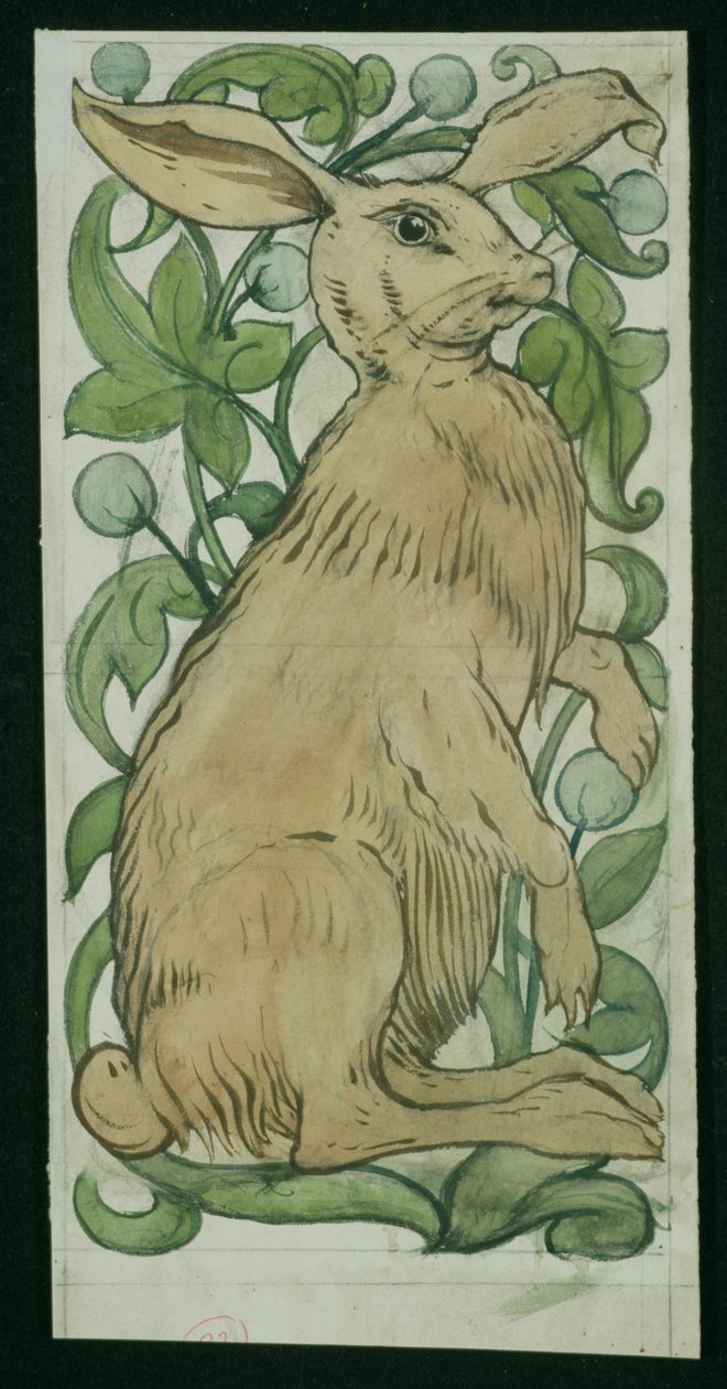 Zajíc od William de Morgan