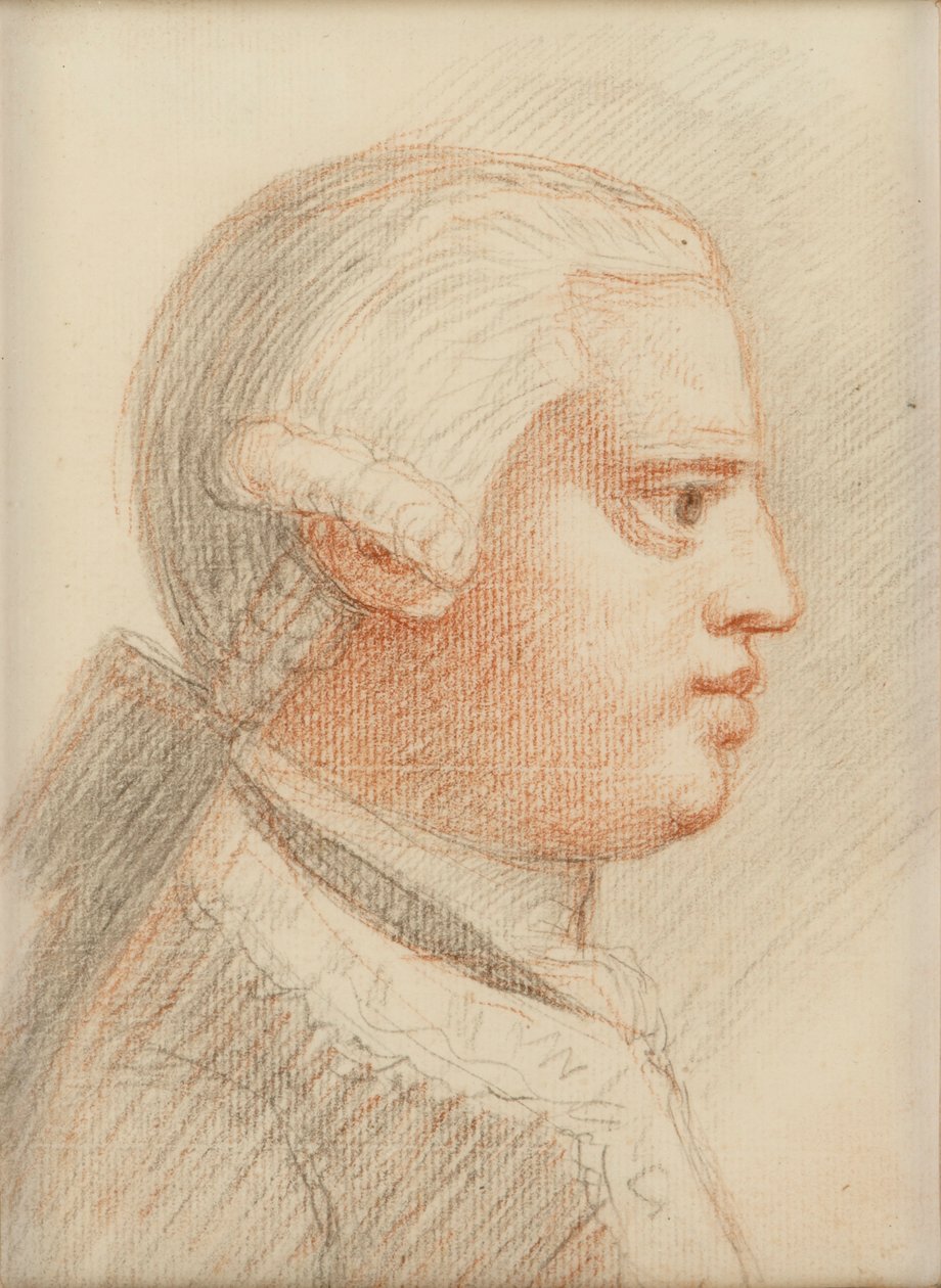 Edward Augustus, vévoda z Yorku, cca 1761-7 (křída na papíře) od William of Bath Hoare