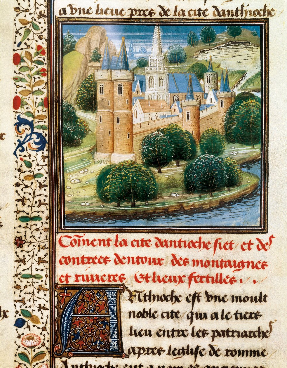 Miniatura první křížové výpravy, William z Tyru (1130-1185) od William of Tyre (c.1130 85)