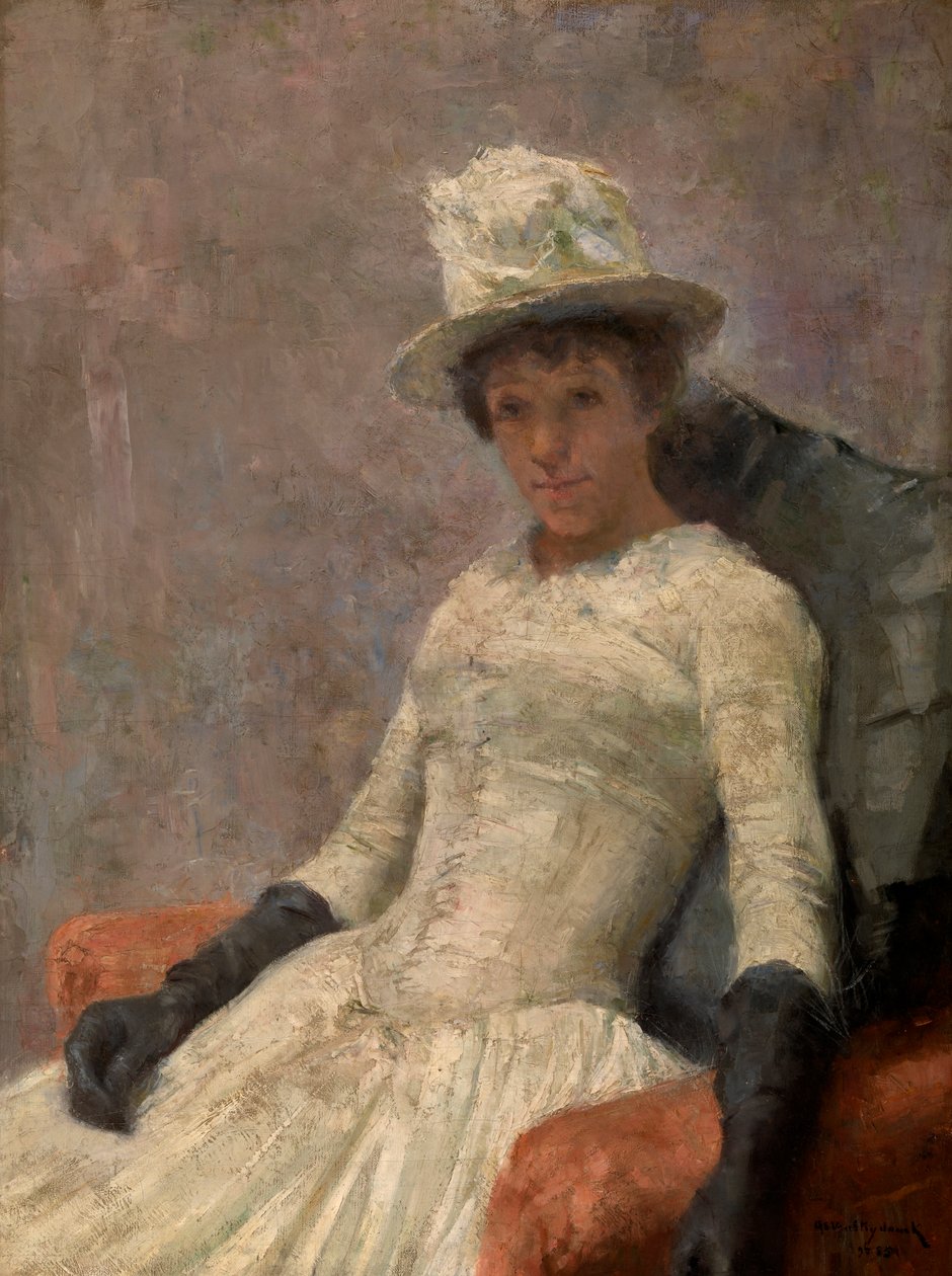 Stephanie v bílém od William van Strydonck