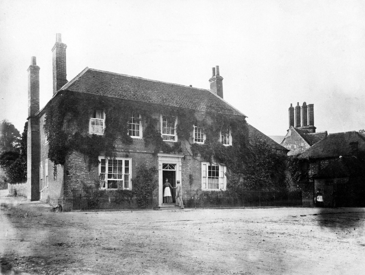 Elm Lodge, Streatley, kolem 70. let 19. století od Willoughby Wallace Hooper