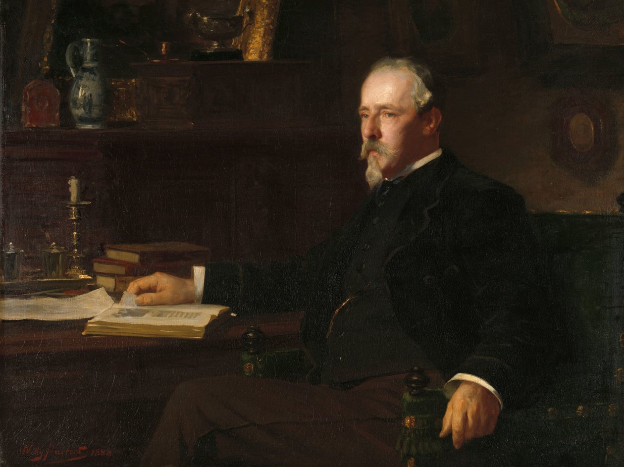 Daniel Franken Dzn (1838-98). Bankéř a sběratel umění od Willy Martens