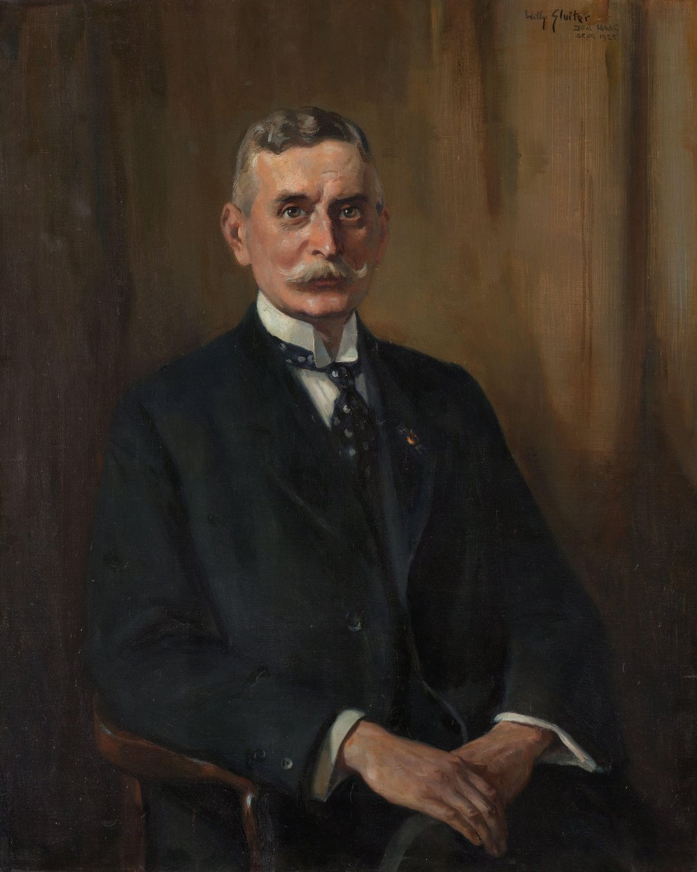 Jacob Christiaan Koningsberger (1867-1951). předseda lidové rady (1918-1919) od Willy Sluiter