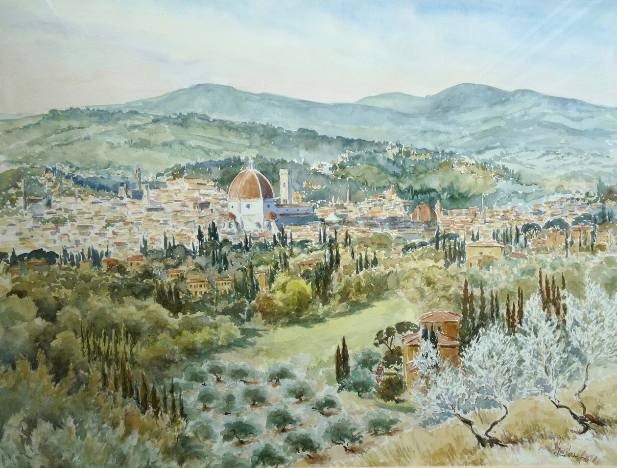 191 Z Villa Bellagio - jasné ráno od Wilson Clive