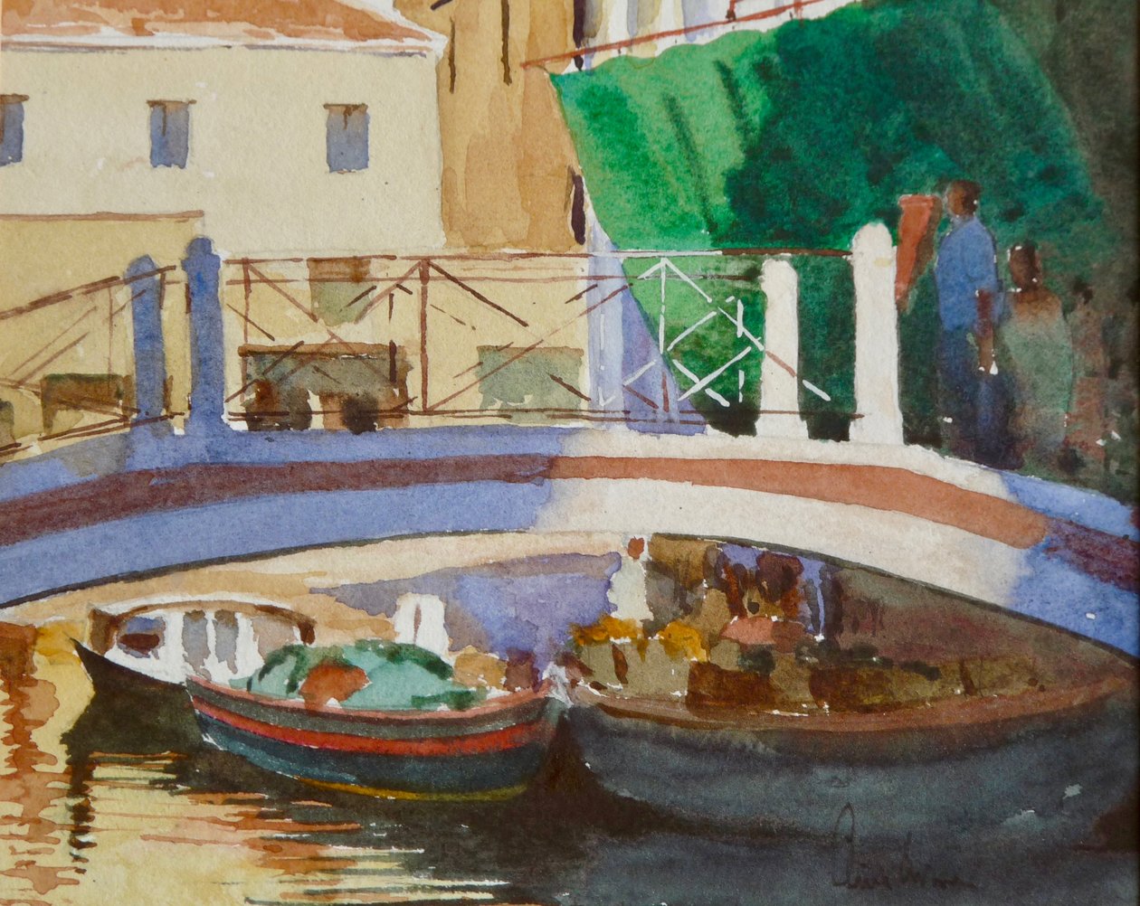 452 Západ slunce - Ponte dei Pugni od Wilson Clive