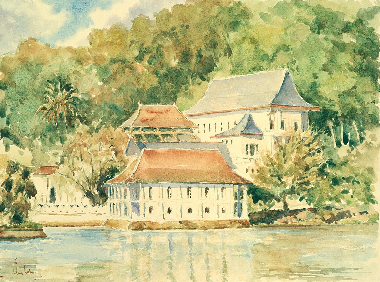 719 Chrám zubu, Kandy od Wilson Clive