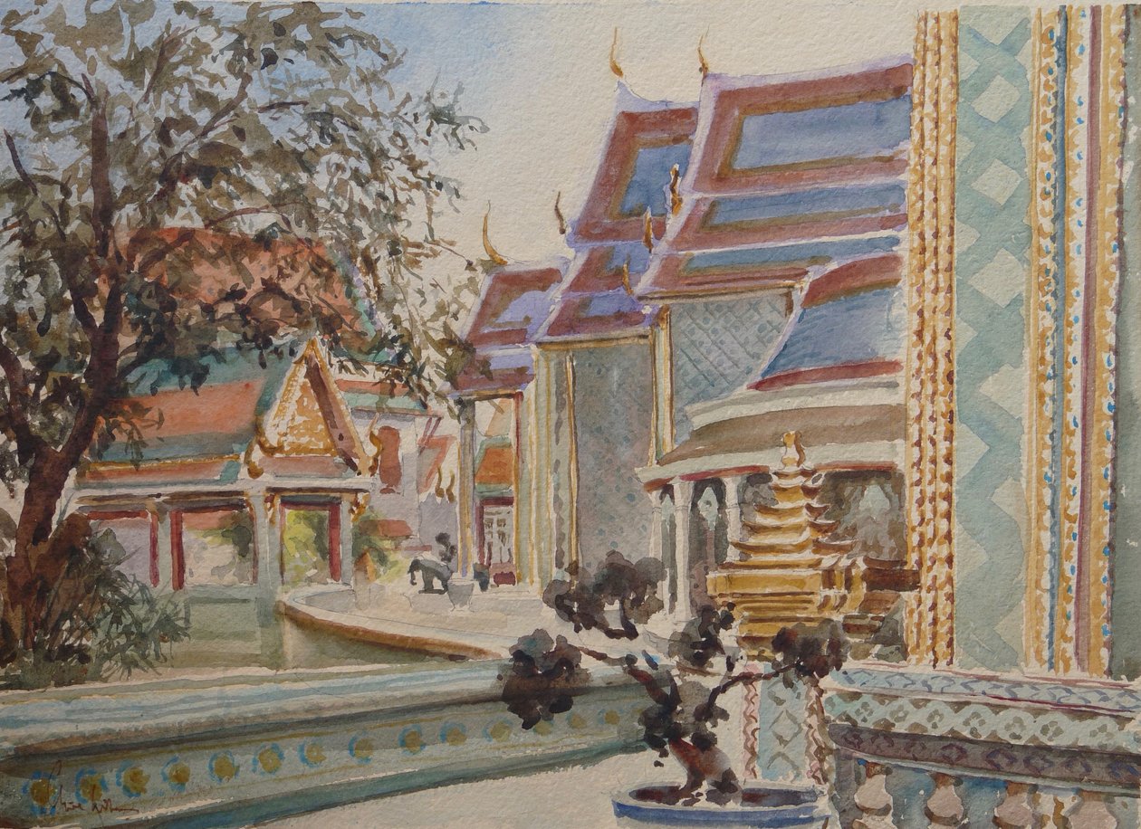 868 Wat Ratchaborpit, Bangkok od Wilson Clive