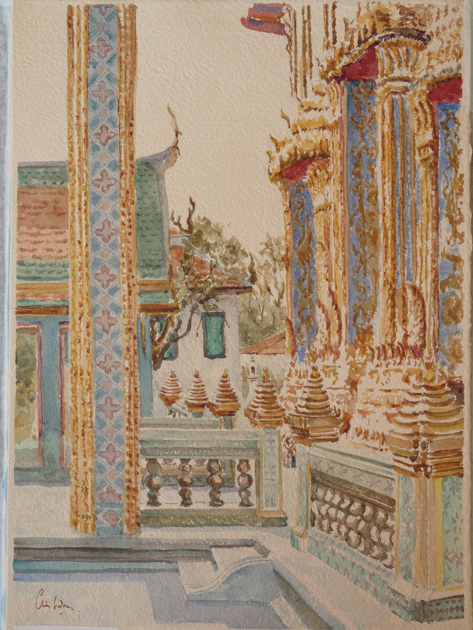 869 Wat Ratchabophit, Bangkok od Wilson Clive
