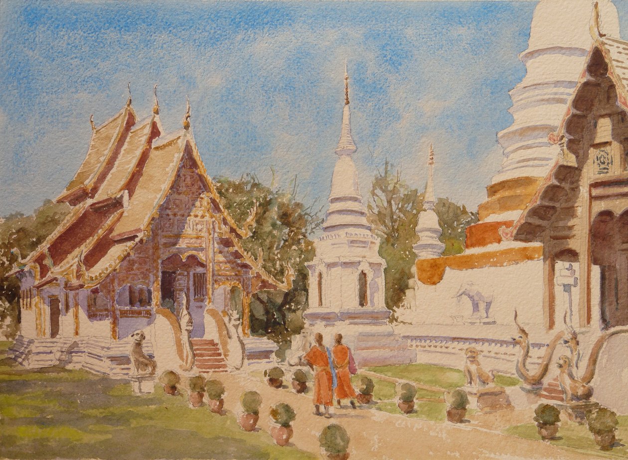 877 Wat Phra Singh, Chiang Mai od Wilson Clive