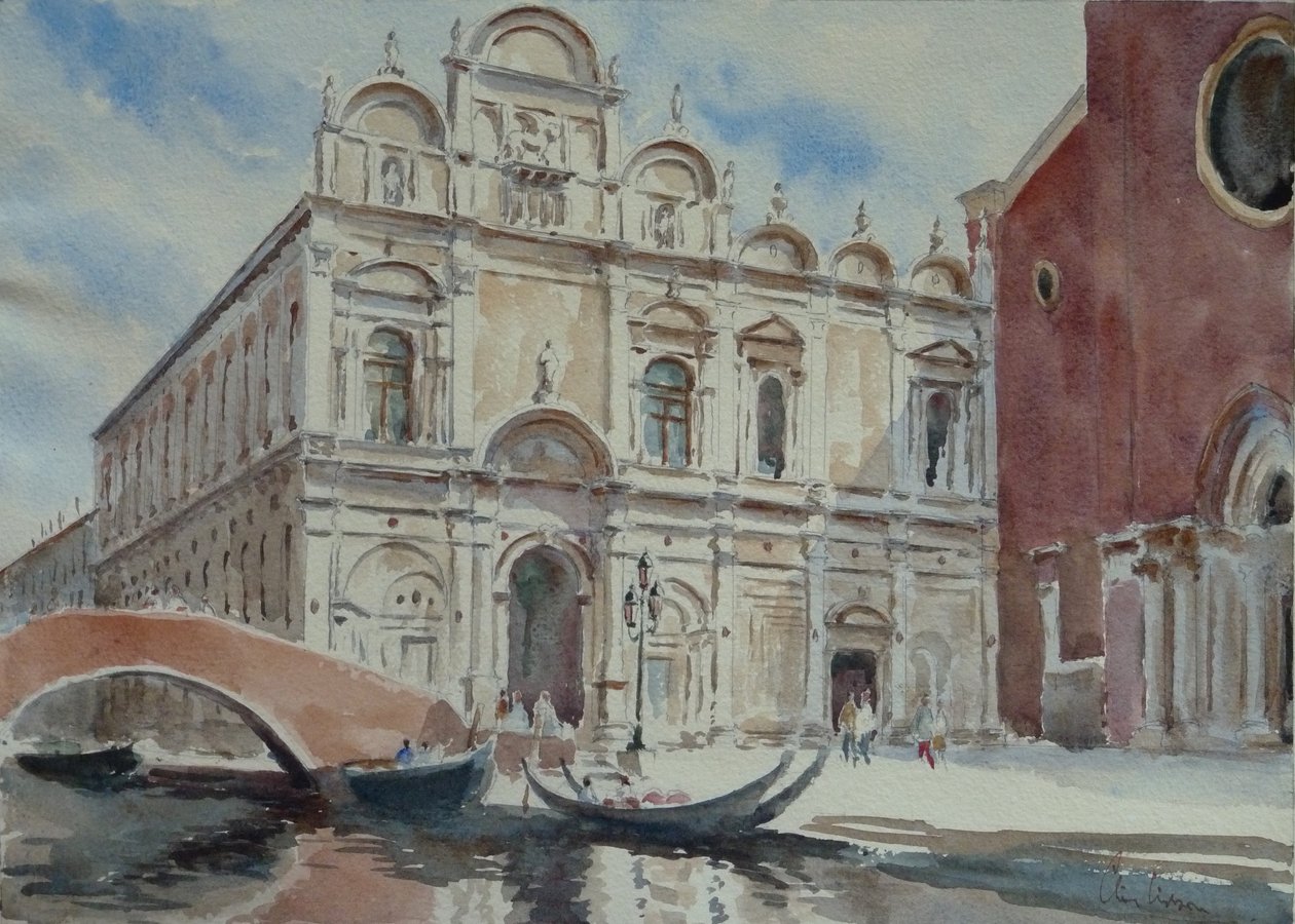 892 nemocnice, škola San Marco od Wilson Clive