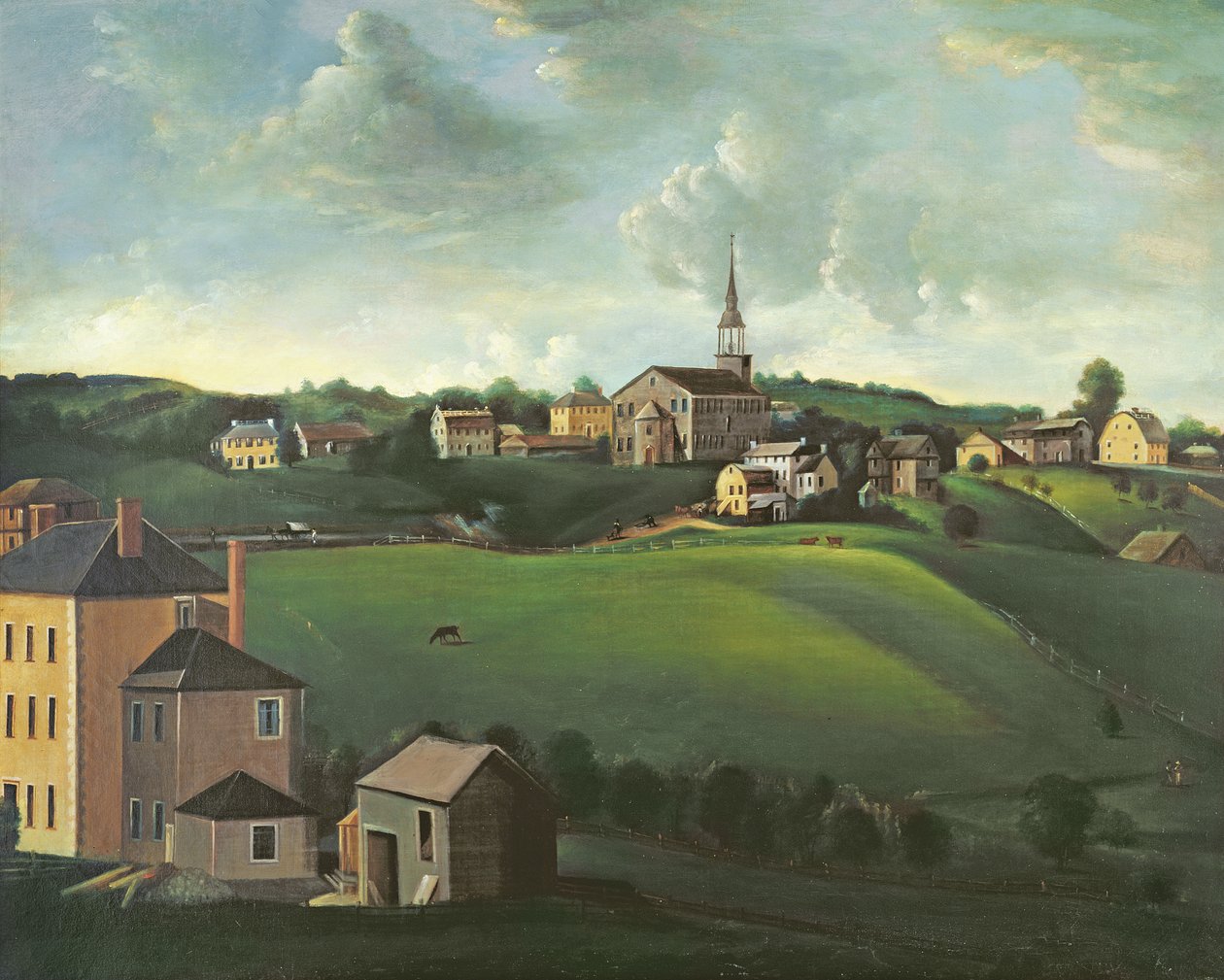 Hingham Meetinghouse, 1845 od Winckworth Allan Gay