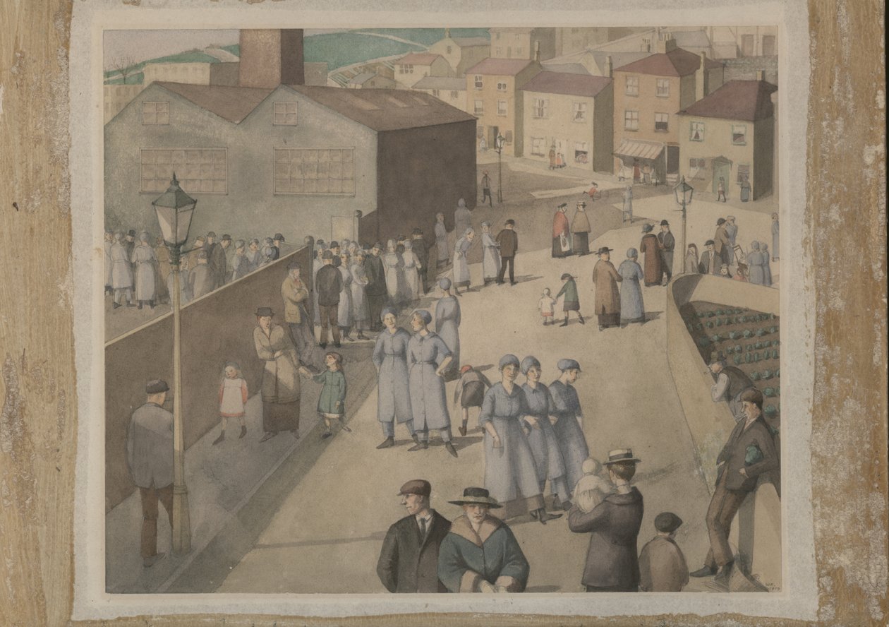 Odchod z muničních závodů od Winifred Knights