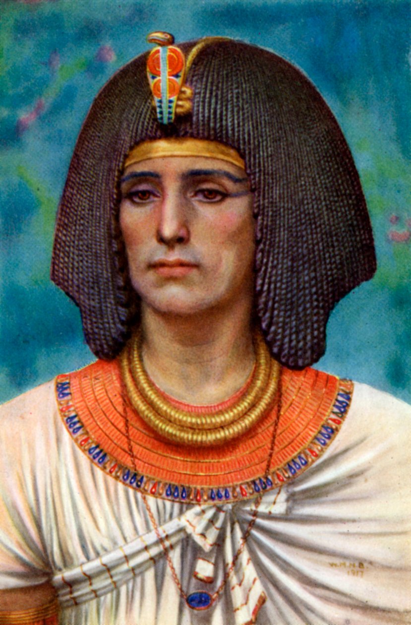 Sety I, staroegyptský faraon z 19. dynastie, 13. století před naším letopočtem 1926. od Winifred Mabel Brunton