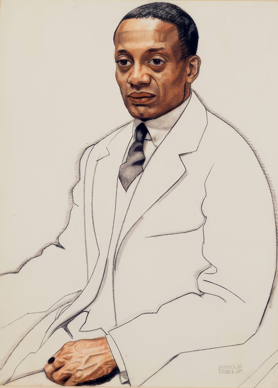 Alain Leroy Locke od Winold Reiss