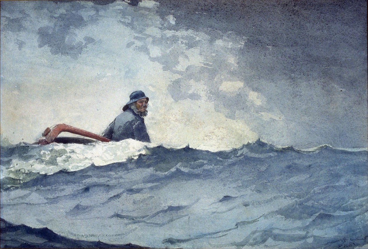 Vlna oceánu od Winslow Homer