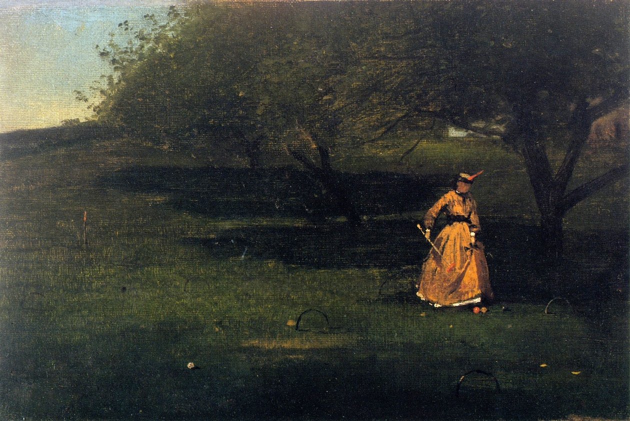 Croquet Player od Winslow Homer