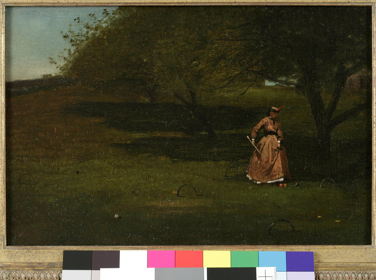 Kroketový hráč od Winslow Homer