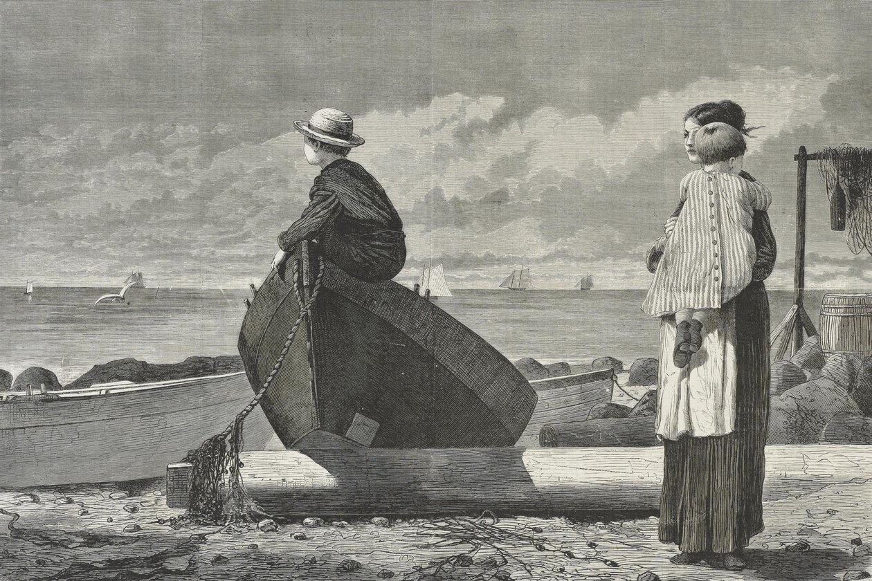 Tátové přicházejí! od Winslow Homer