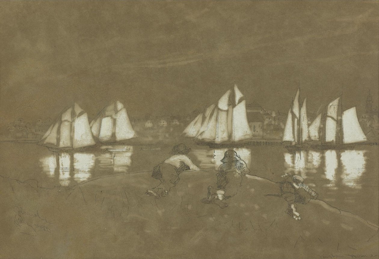 Přístav Gloucester od Winslow Homer