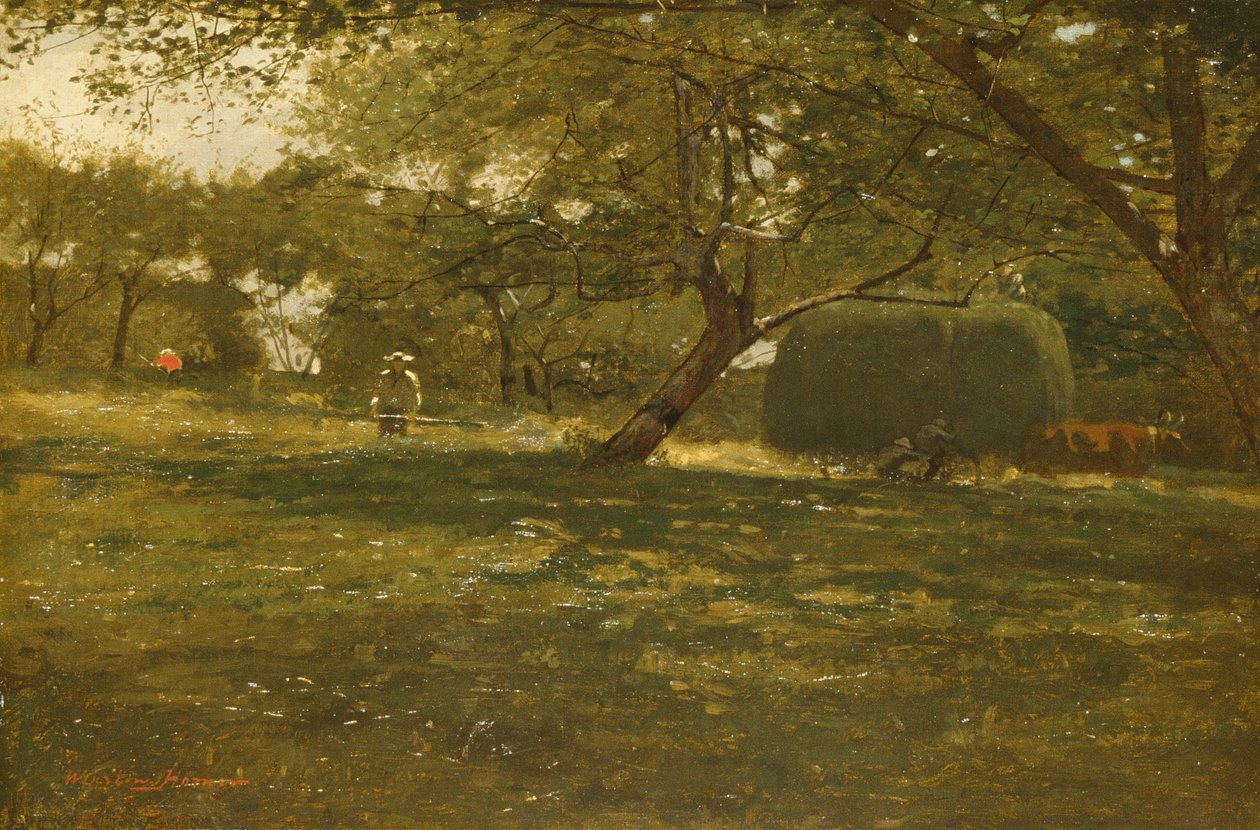 Scéna sklizně, kolem roku 1873 od Winslow Homer