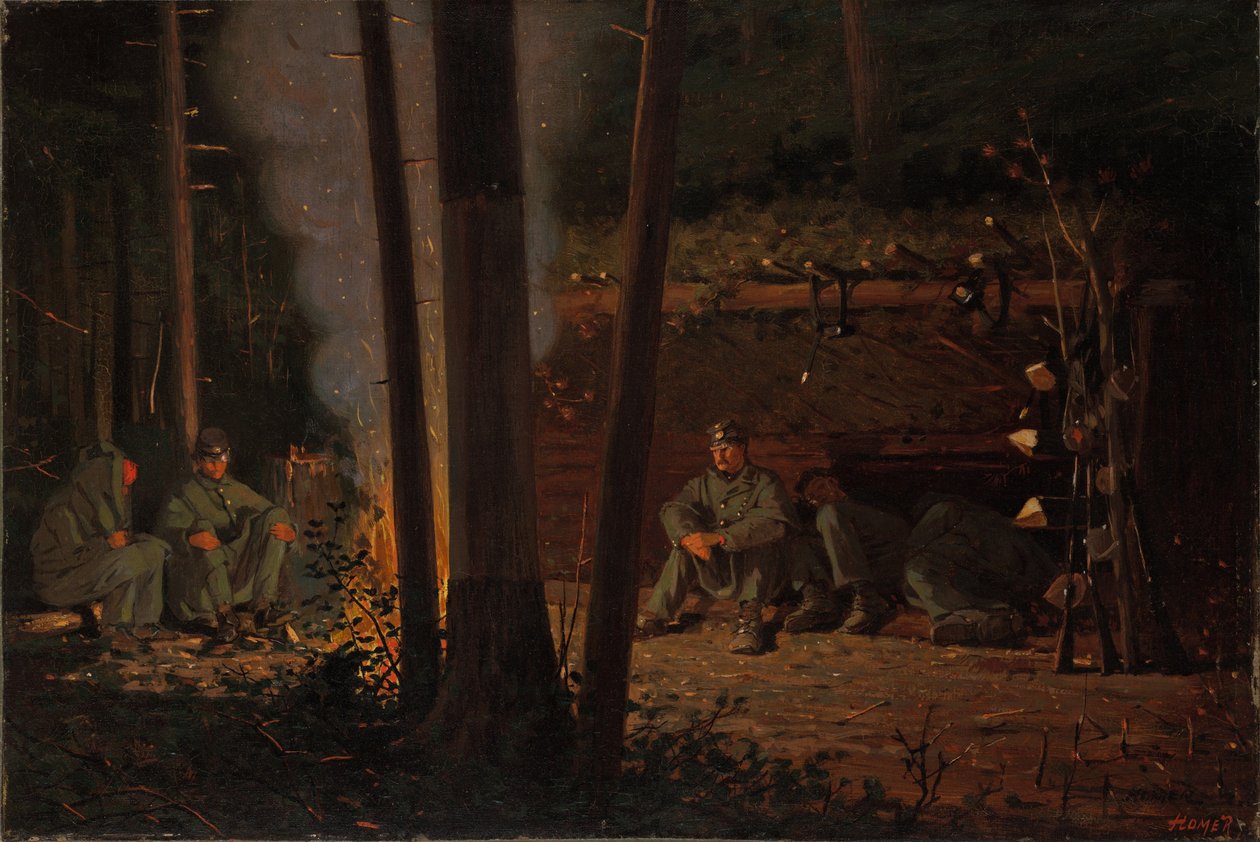 Před Yorktownem od Winslow Homer