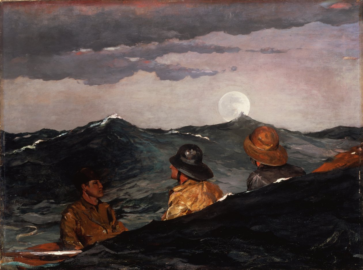 Líbání Měsíce, 1904 od Winslow Homer