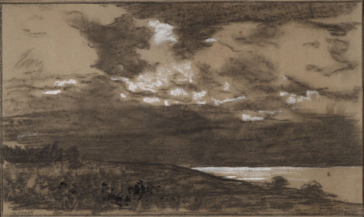 Bouřlivé nebe od Winslow Homer