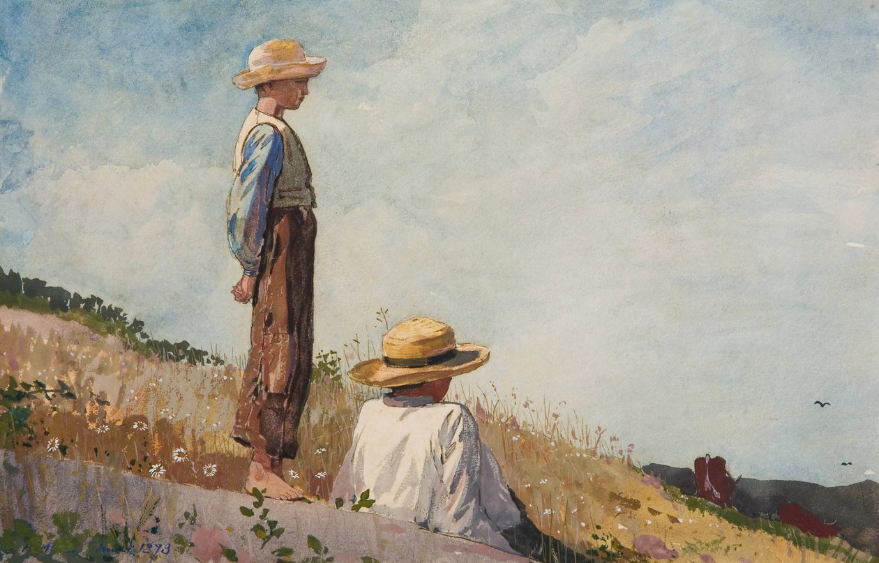 Modrý chlapec od Winslow Homer