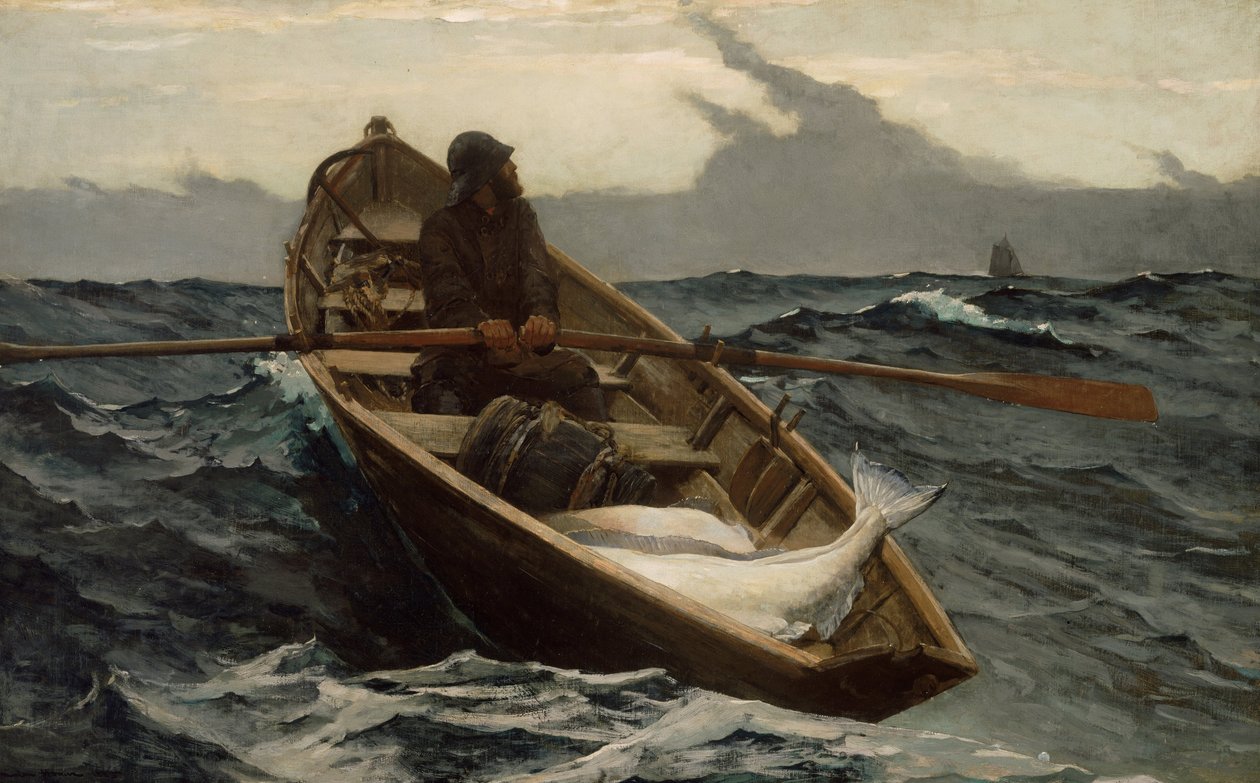 Varování před mlhou od Winslow Homer