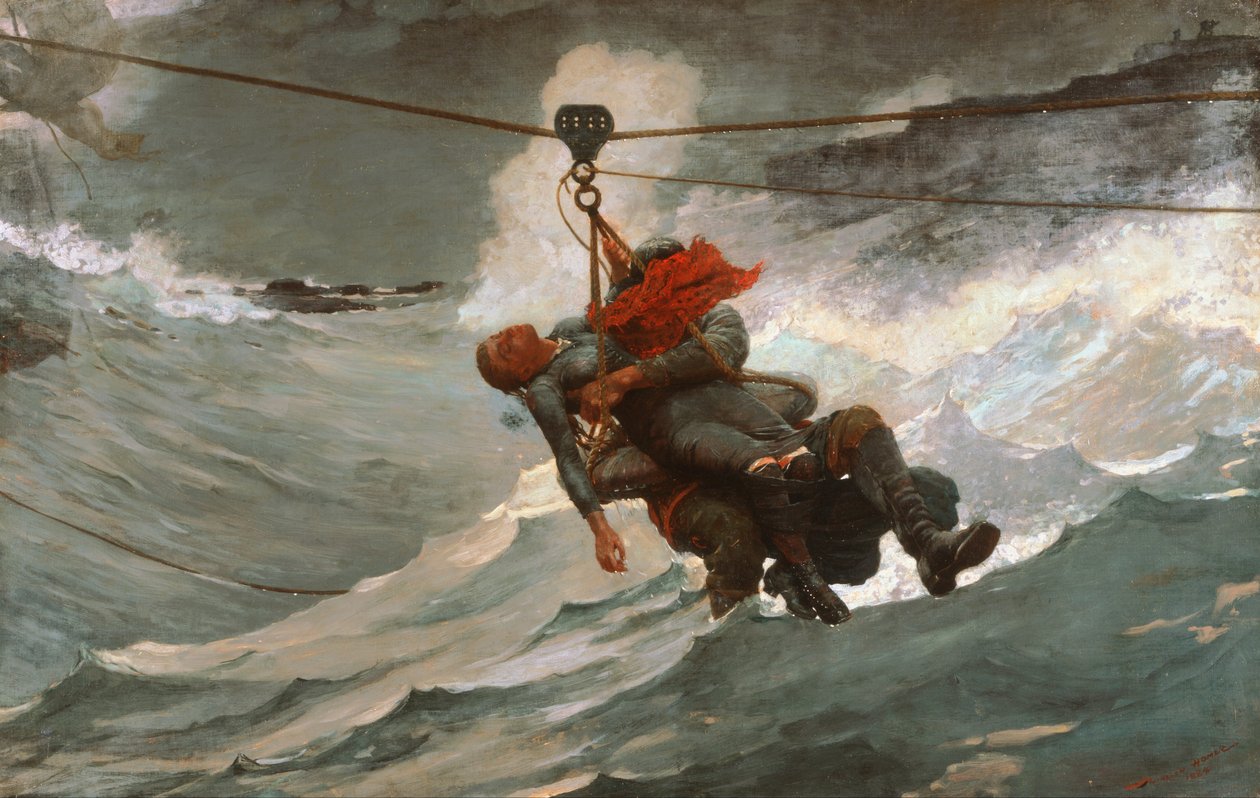 Linie života od Winslow Homer