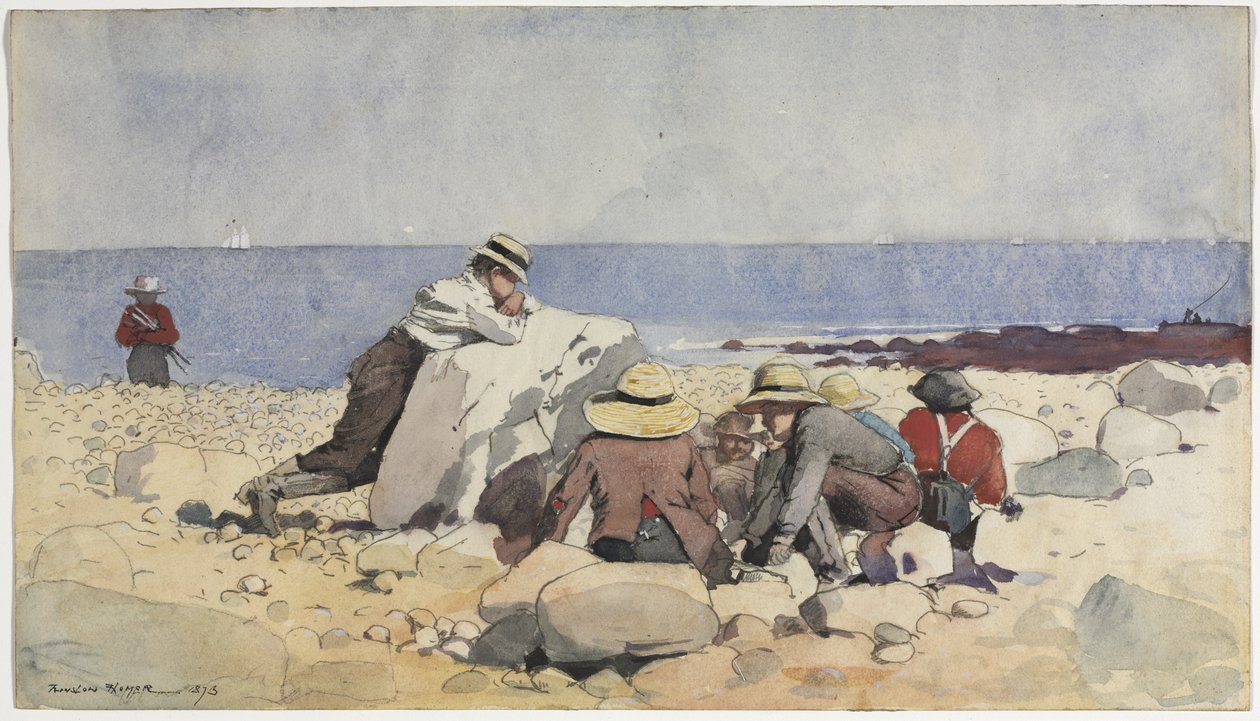 Párty s pečenými mušlemi od Winslow Homer