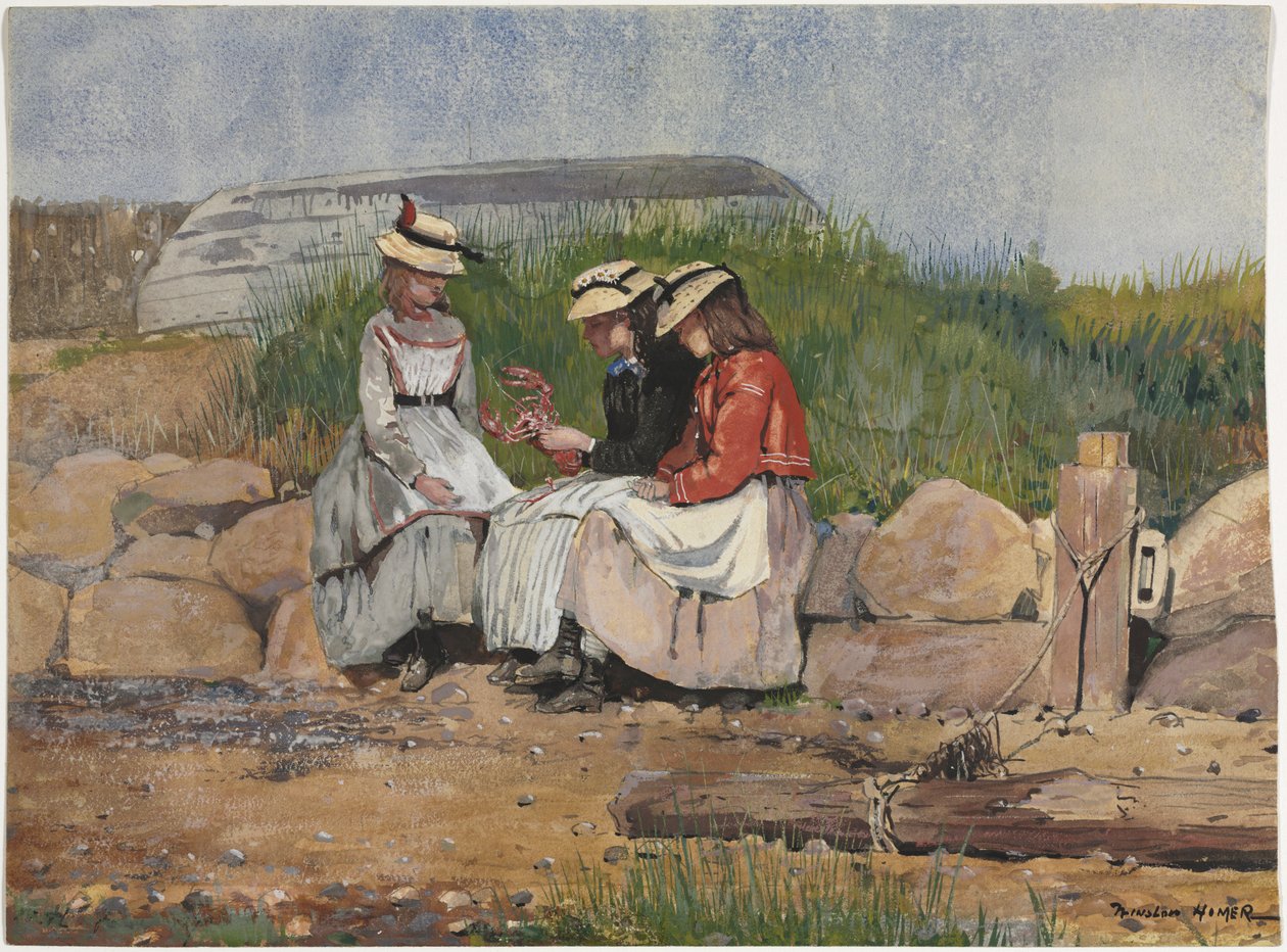Rybářova dcera od Winslow Homer