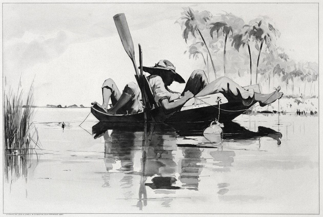 Rybářská párty, 1890. od Winslow Homer