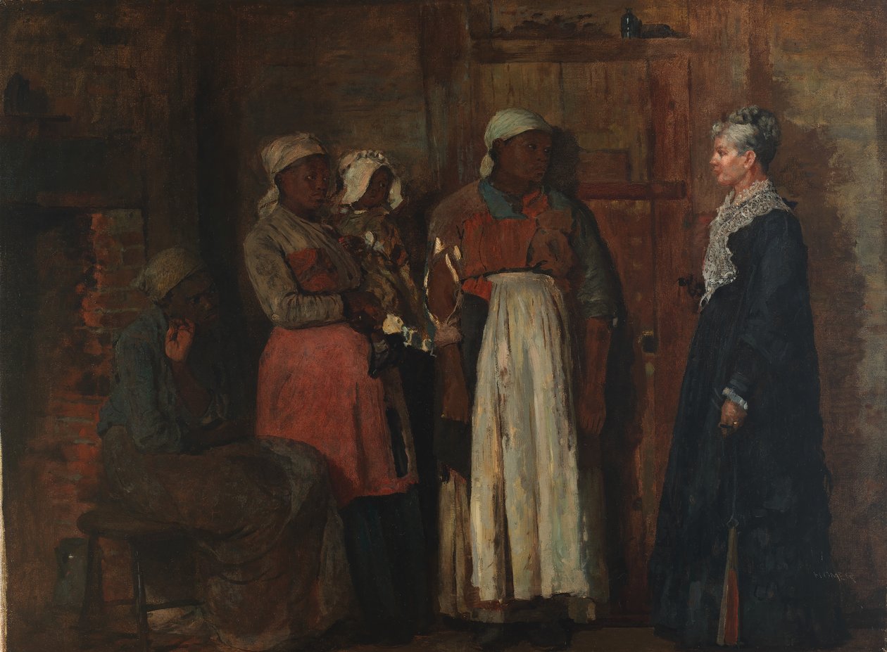 Návštěva staré paní od Winslow Homer