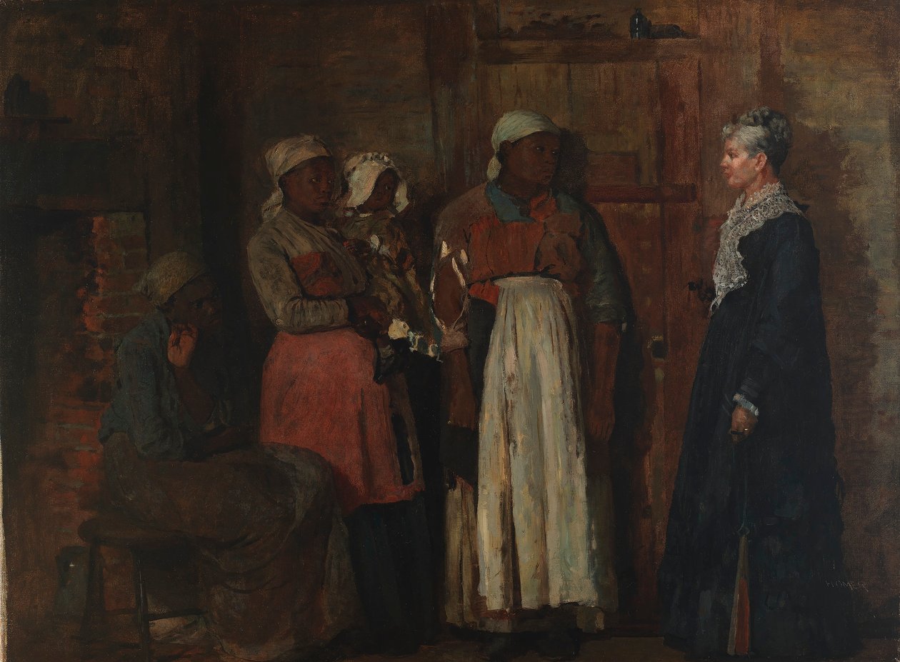Návštěva staré paní od Winslow Homer