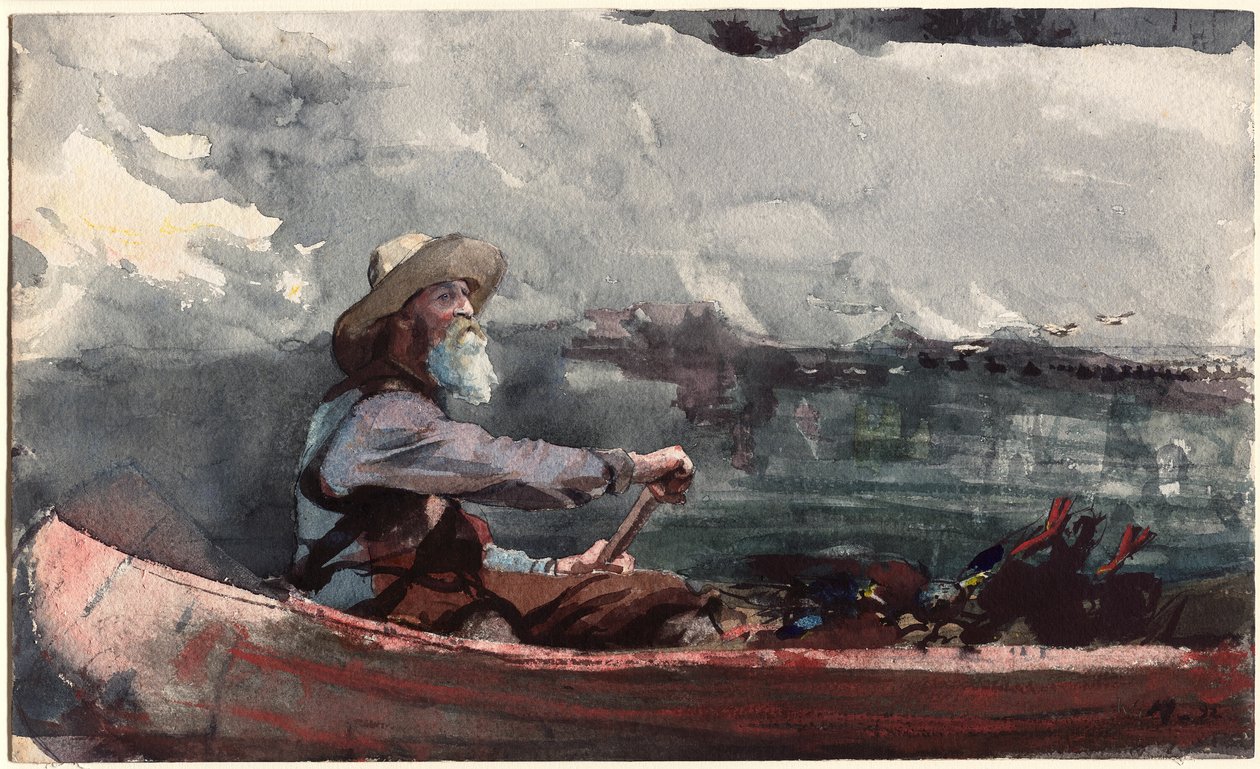Průvodce Adirondackem od Winslow Homer