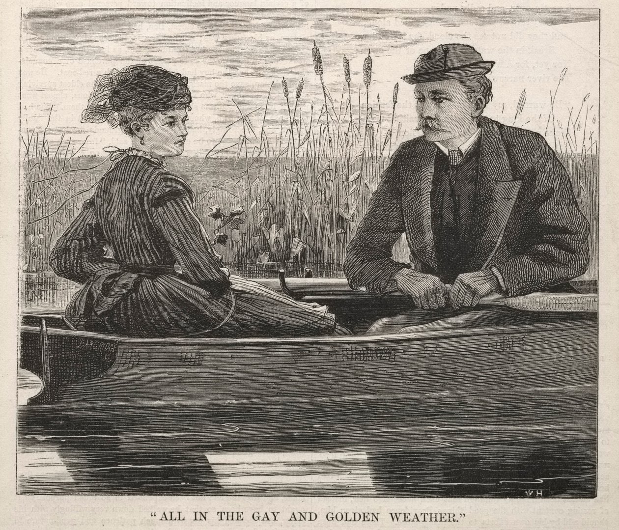 Vše v gay a zlatém počasí, 1869. od Winslow Homer