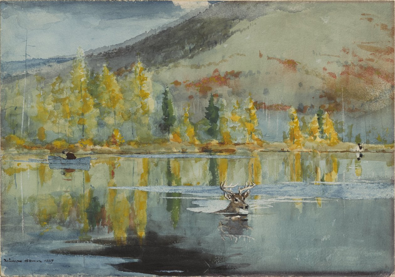 Říjnový den od Winslow Homer