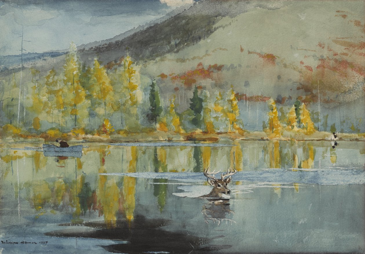 Říjnový den, 1889 od Winslow Homer