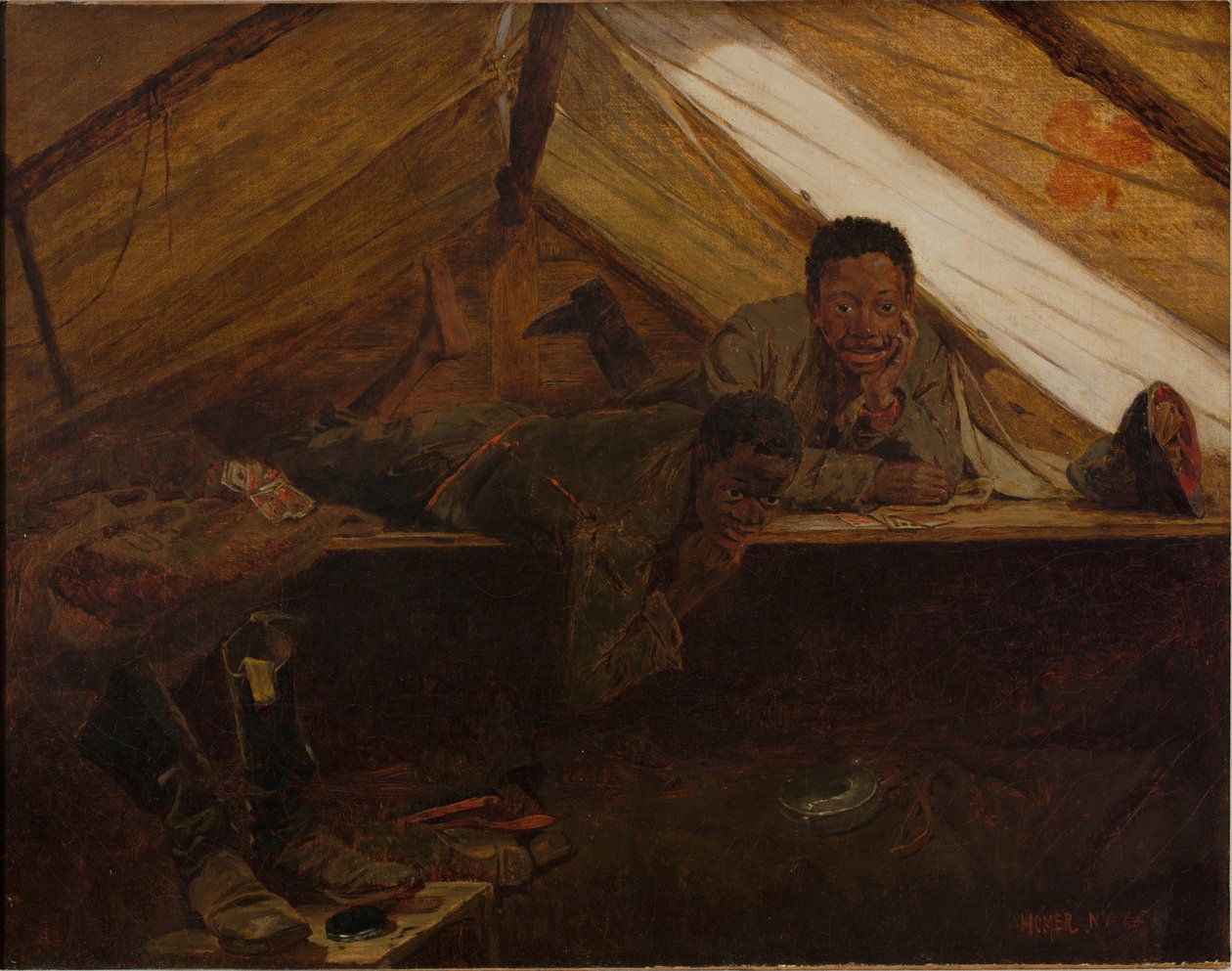 Vojenské boty od Winslow Homer