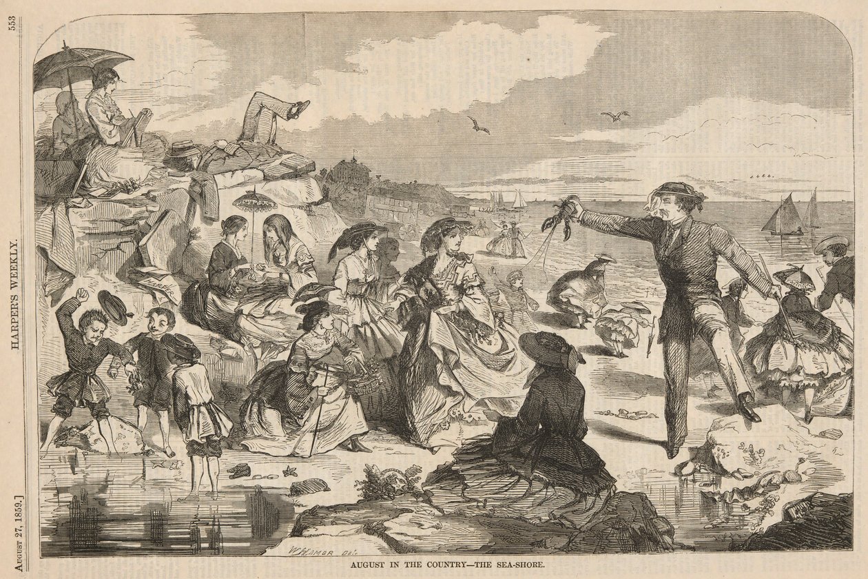 srpna v zemi od Winslow Homer