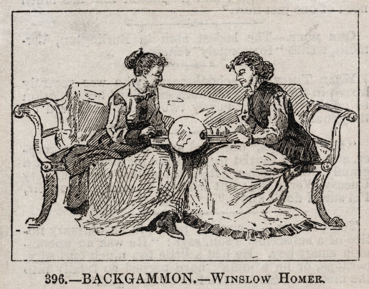 Backgammon od Winslow Homer